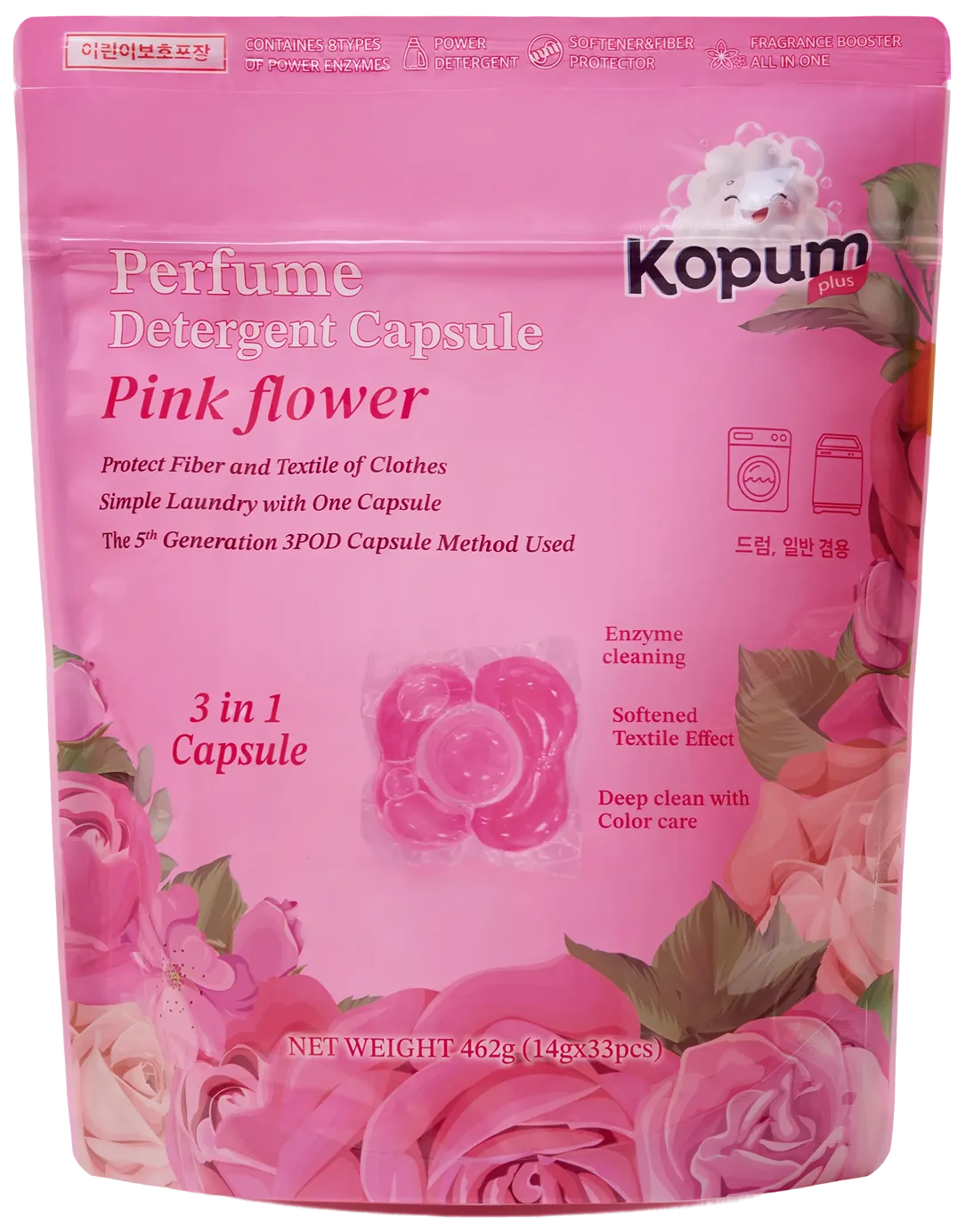 Kopumplus Perfume Pink flower 3 in 1